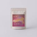 Bag of MOTIV Ethiopia Chelbesa specialty coffee, Yirgacheffe natural process